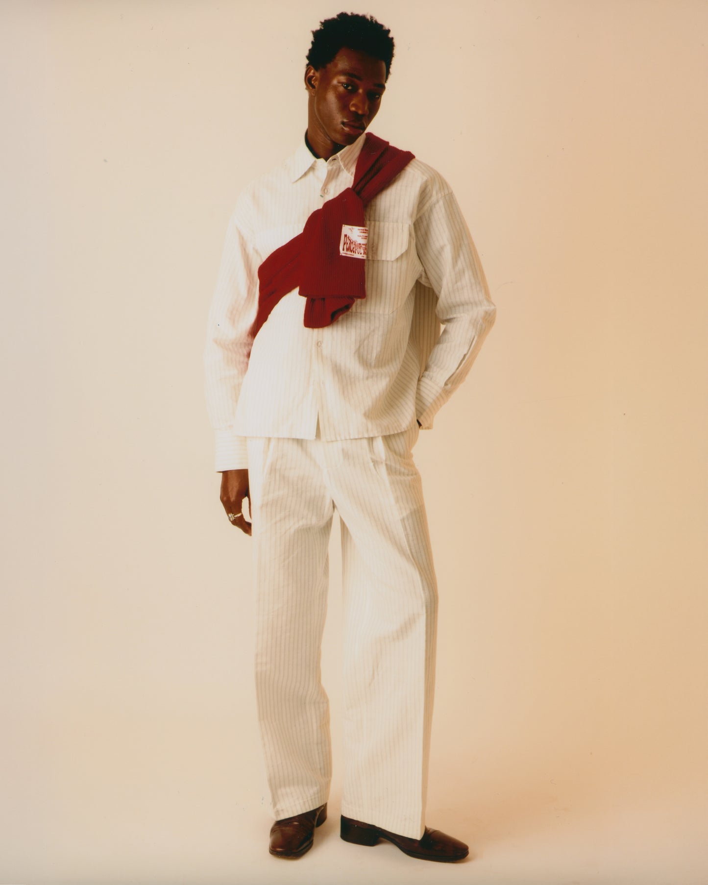 Stripe Boxy Shirt