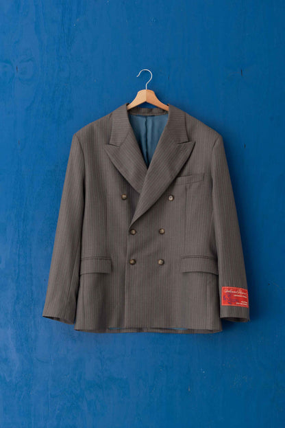 Wool Double-Breasted Jacket